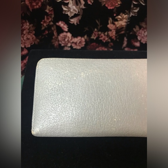 Vivienne Westwood Gray Orb Clutch With Gold Tone Hardware Clutch - Picture 6 of 14